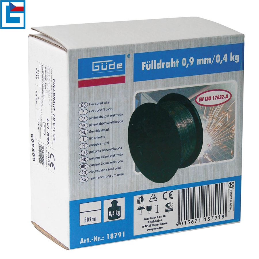 Plněná drátová elektroda 0,9 mm - 0,4 kg