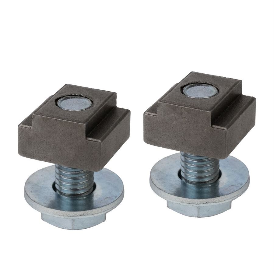 Vložky do T-drážek 13,5 x 8,5 mm M10, 2dílná sada