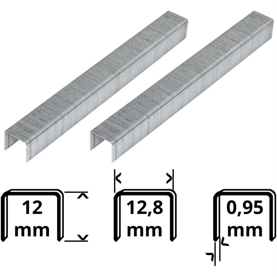 Spony 12 mm ke sponkovačce KN