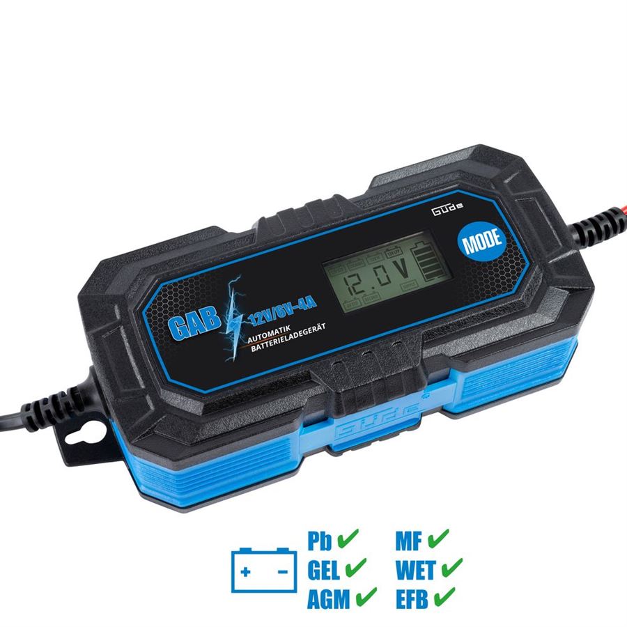Automatická nabíječka baterií  GAB 12V/6V-4A