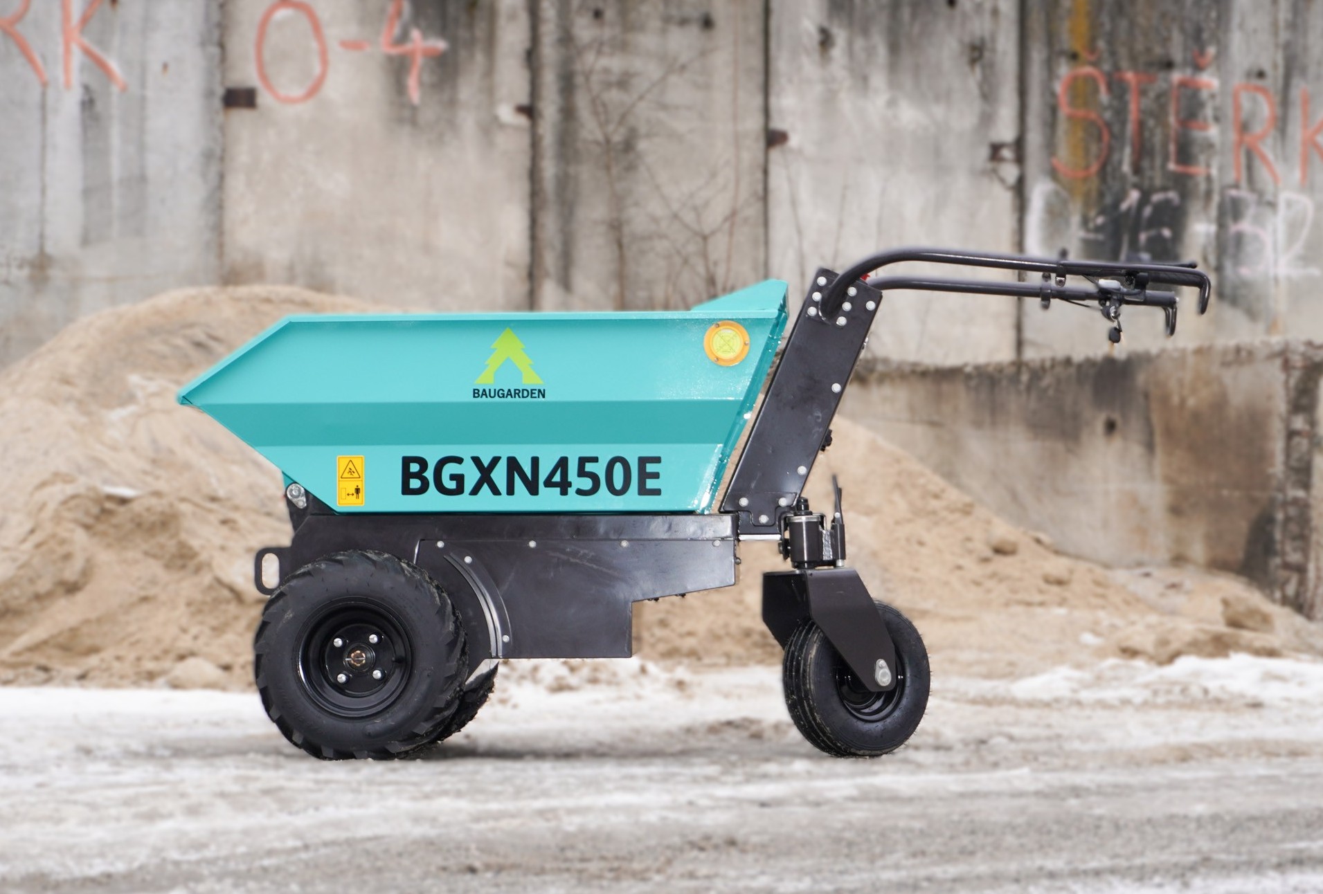 Elektrický kolový minidumper BGXN450E