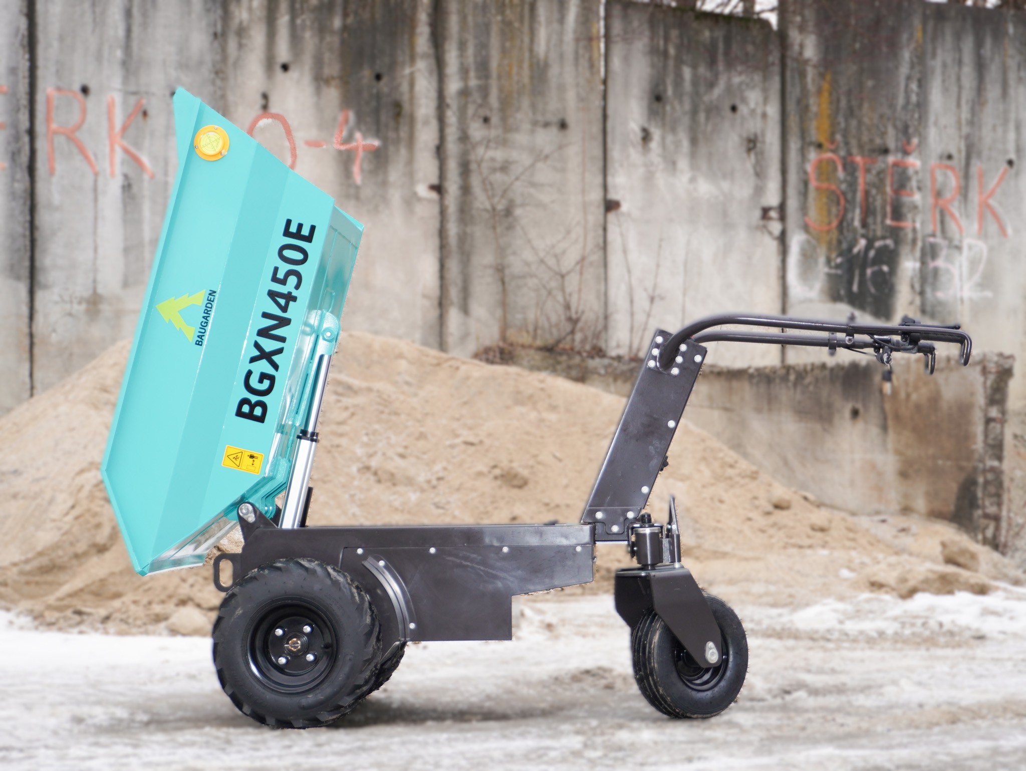 Elektrický kolový minidumper BGXN450E