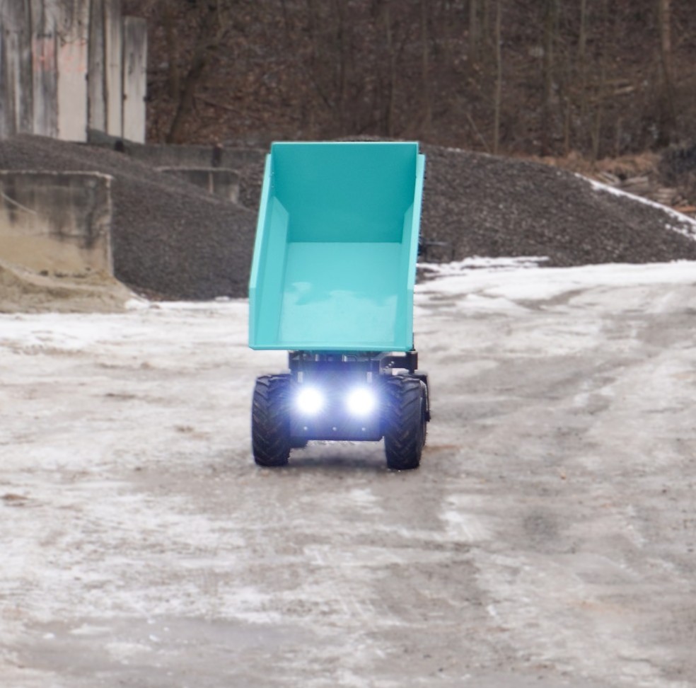 Elektrický kolový minidumper BGXN450E