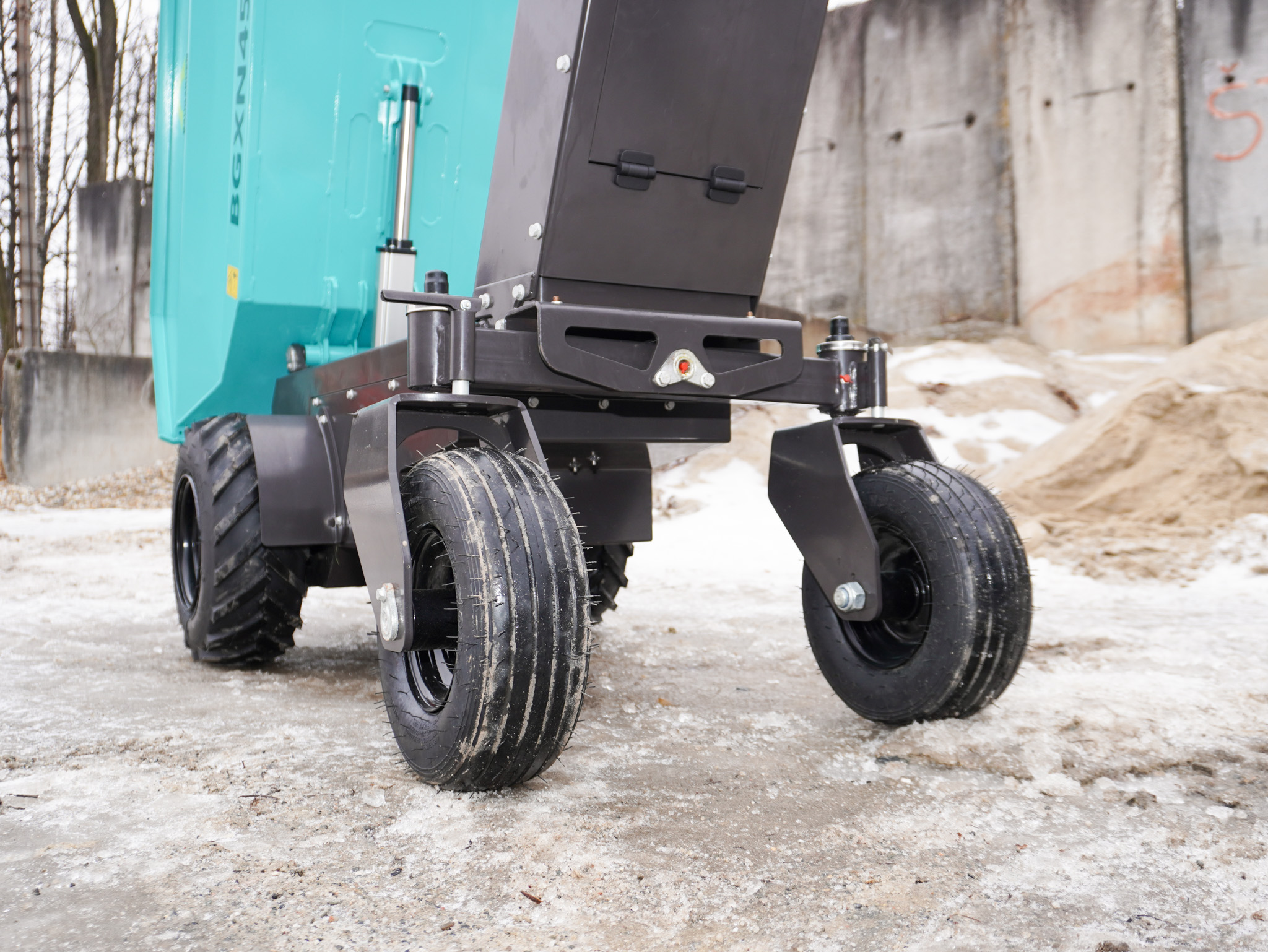 Elektrický kolový minidumper BGXN450E
