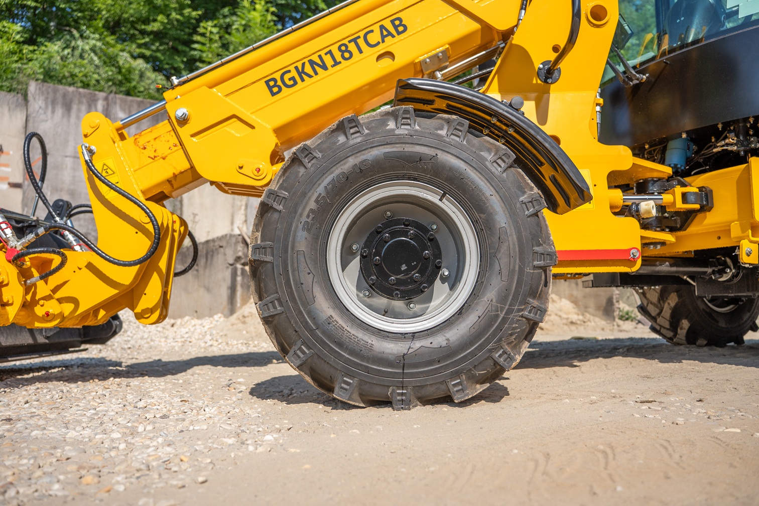 Nakladač kolový  BGKN18TCAB, Yanmar + lžíce 1640mm + hydroupínák