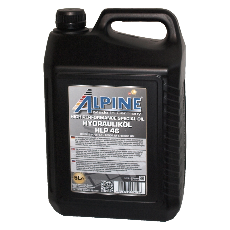 hydraulický olej Alpine HLP46, 5l