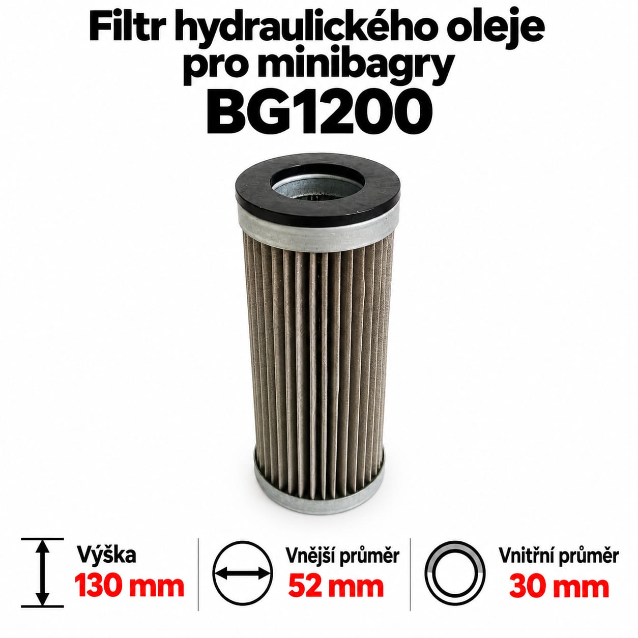 filtr hydraulického oleje BG1200