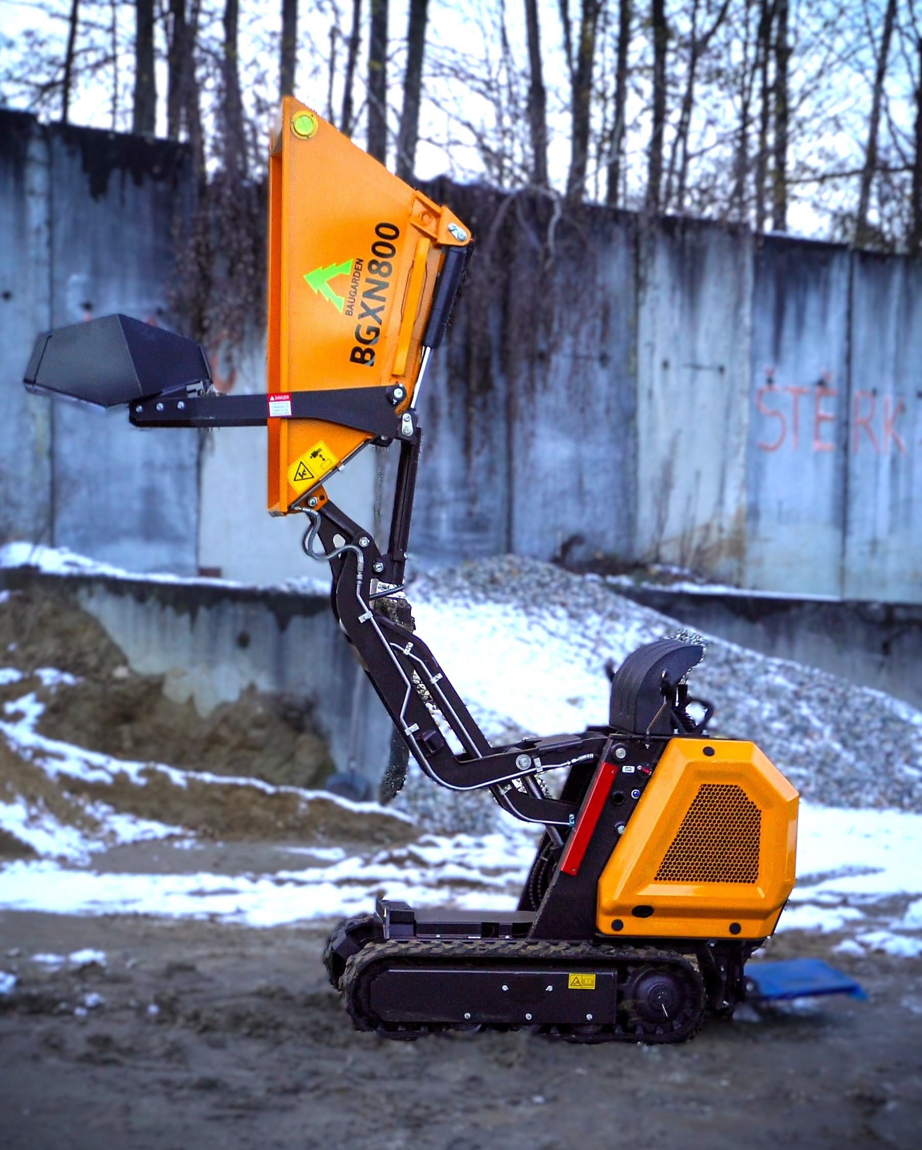 Minidumper pásový BGXN800 KOOP