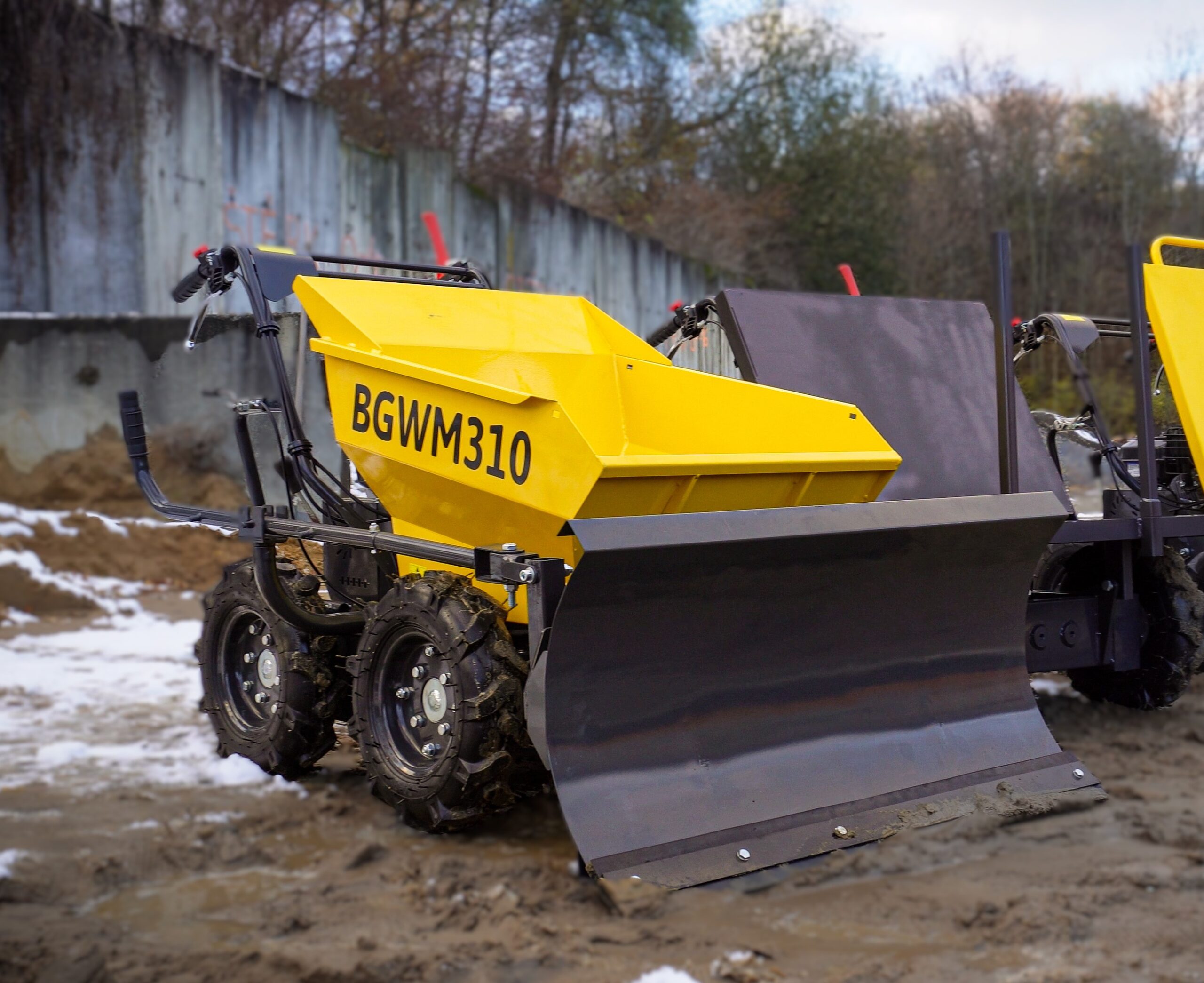 sněžný pluh minidumper BGWM310