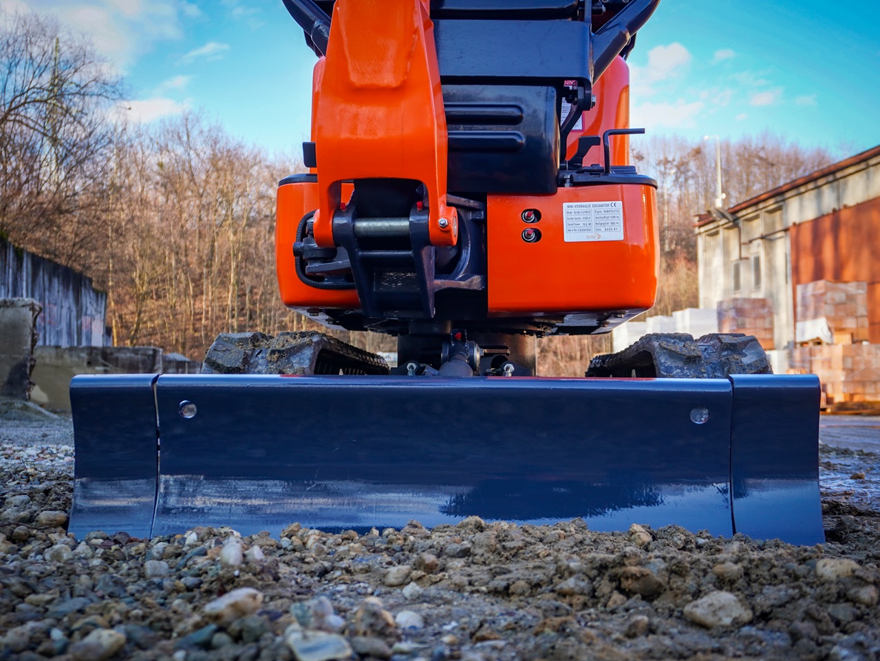 Minibagr BG1260.12 CX PRO HT Kubota, lžíce 400mm, HYDRO přidržovací palec